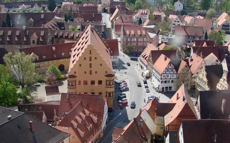 Nördlingen – Stadtansicht Bavaria