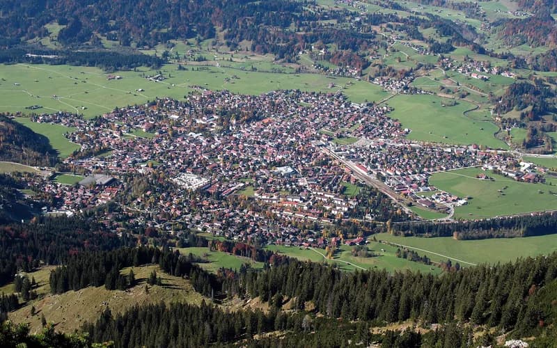 Oberstdorf – Stadtansicht Bavaria