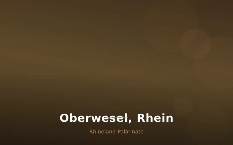 Oberwesel, Rhein – Stadtansicht Rhineland-Palatinate
