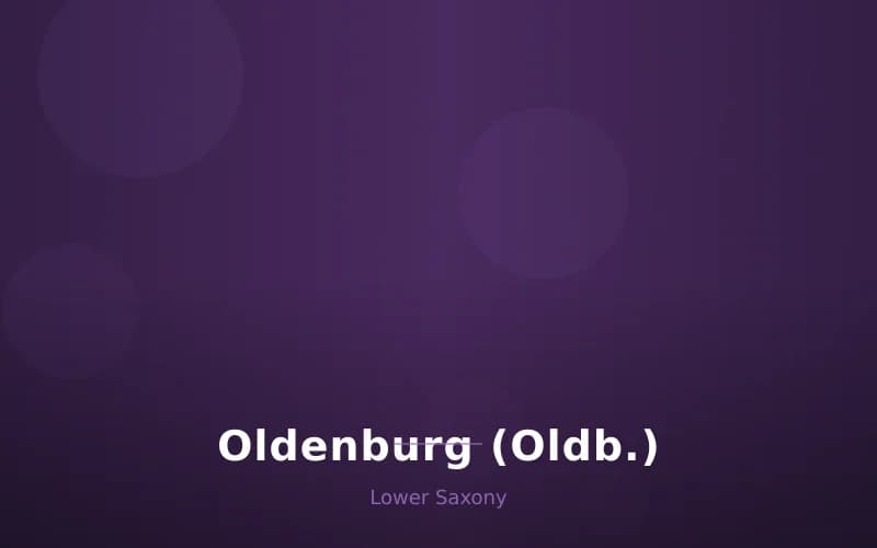 Oldenburg (Oldb.) – Stadtansicht Lower Saxony