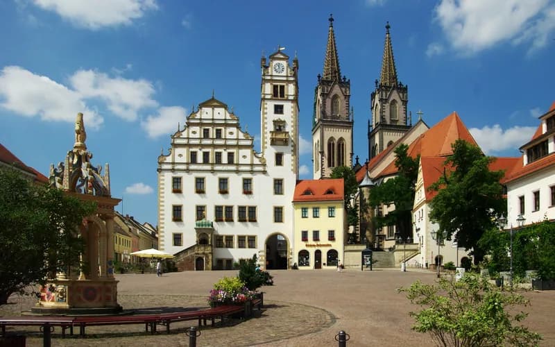 Oschatz – Stadtansicht Saxony