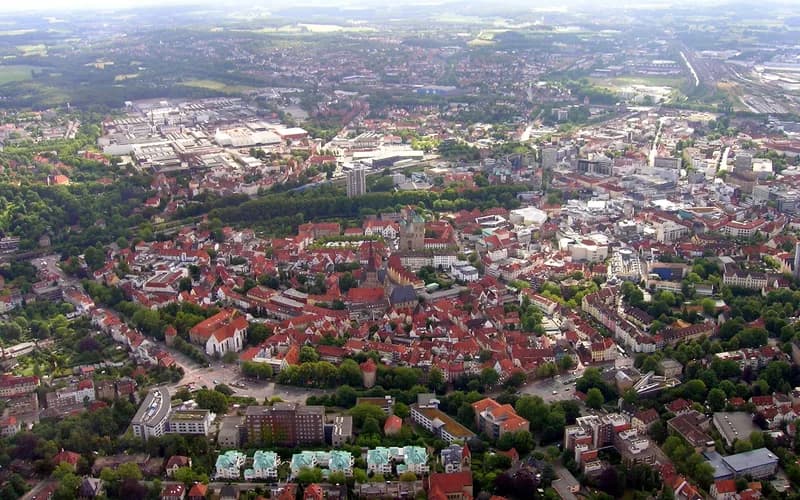 Osnabrück (kreisfreie Stadt) – Stadtansicht Lower Saxony