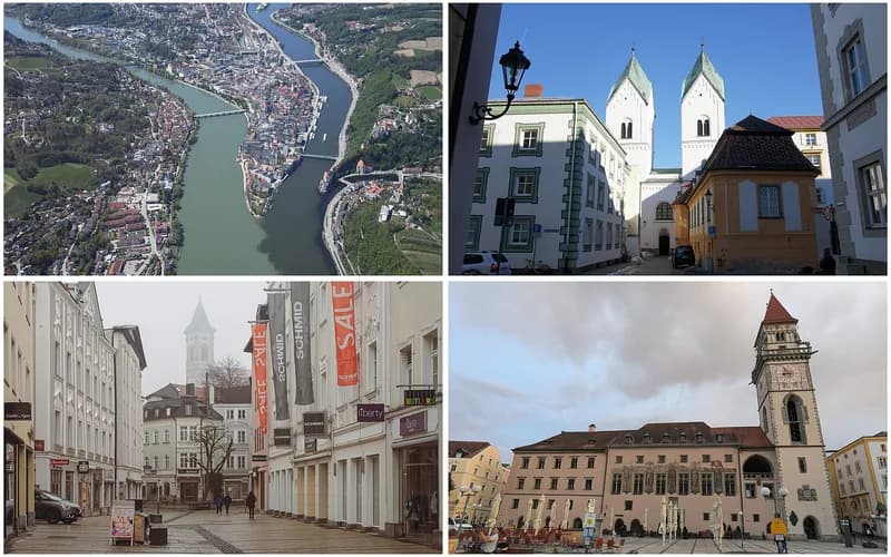 Passau – Stadtansicht Bavaria