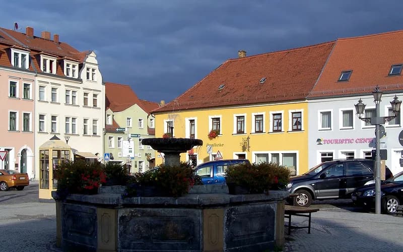 Radeburg – Stadtansicht Saxony