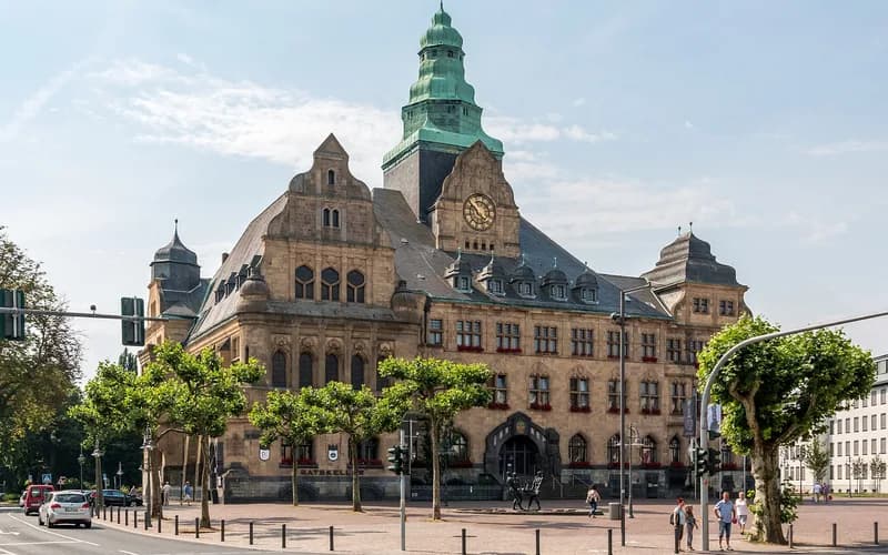 Recklinghausen, Westfalen – Stadtansicht North Rhine-Westphalia