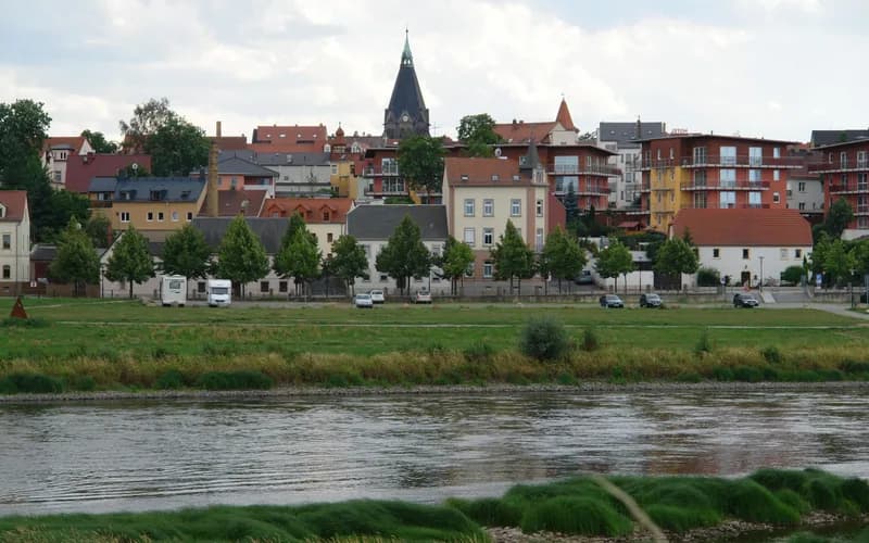 Riesa – Stadtansicht Saxony