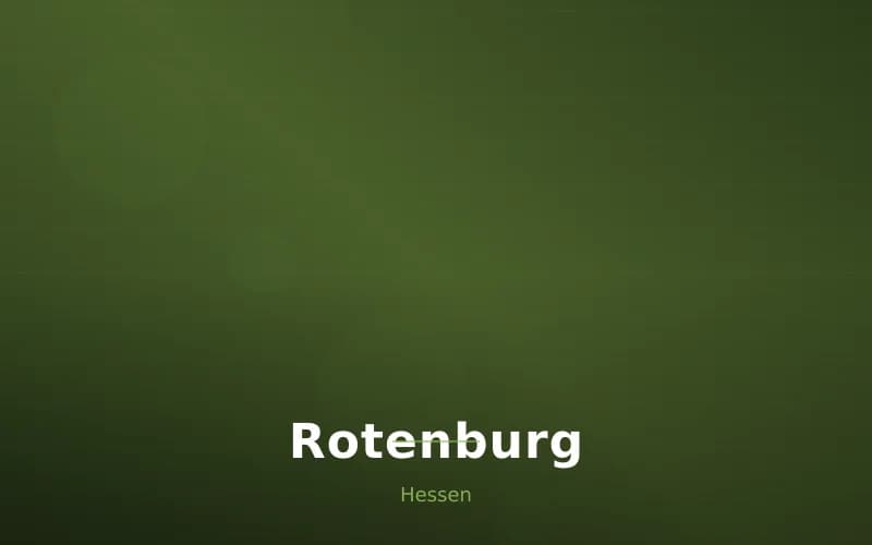 Rotenburg – Stadtansicht Hessen