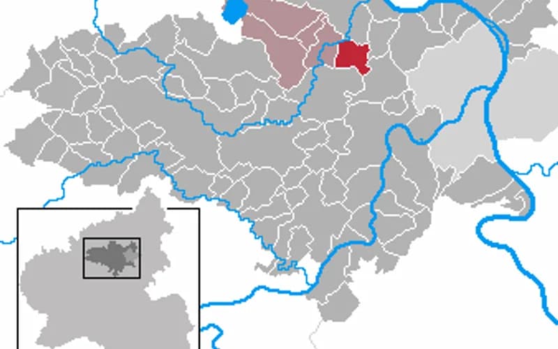 Saffig – Stadtansicht Rhineland-Palatinate