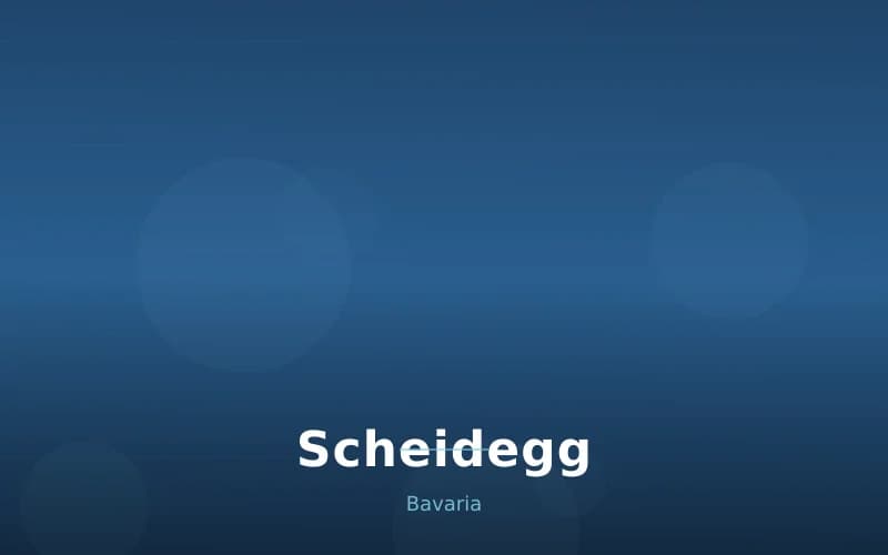 Scheidegg – Stadtansicht Bavaria