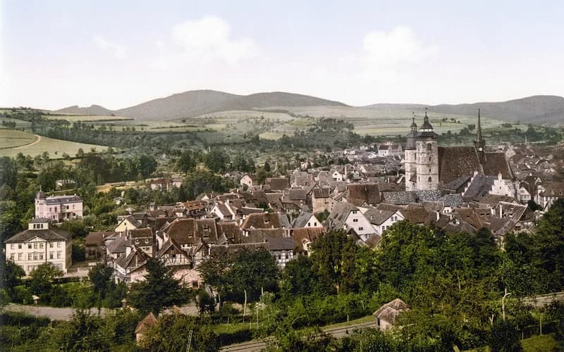 Schmalkalden – Stadtansicht Thuringia