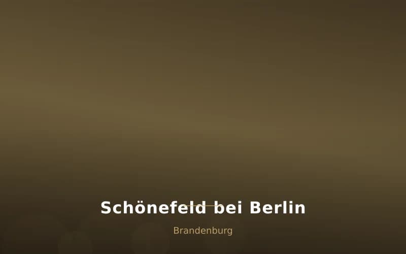 Schönefeld bei Berlin – Stadtansicht Brandenburg