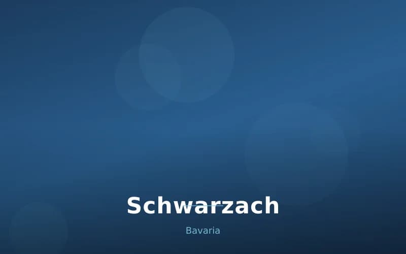 Schwarzach – Stadtansicht Bavaria