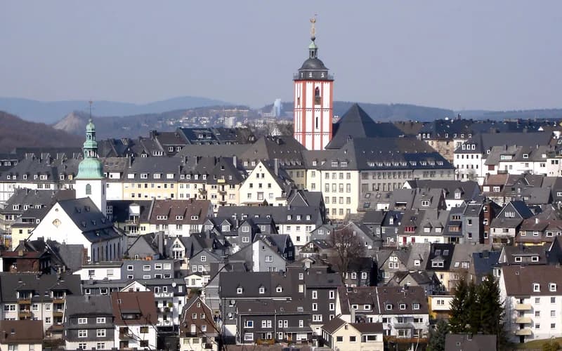 Siegen – Stadtansicht North Rhine-Westphalia