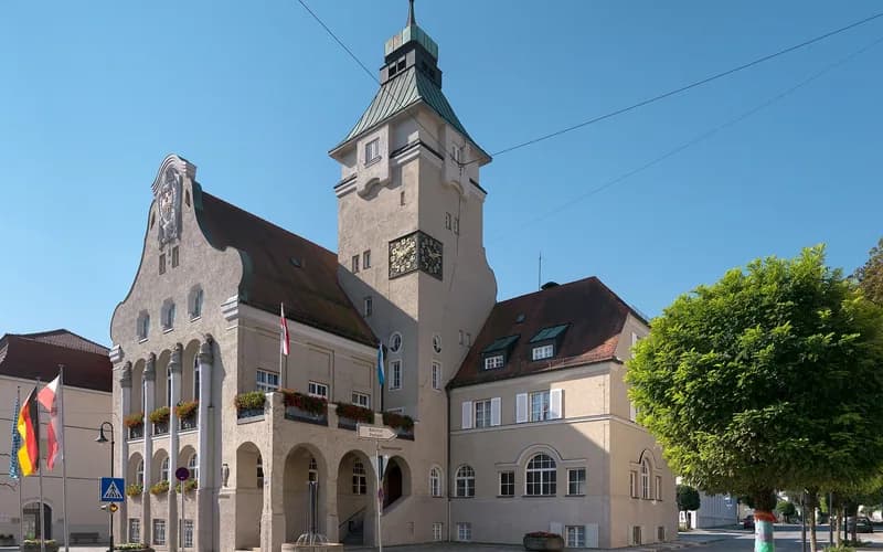 Simbach am Inn – Stadtansicht Bavaria