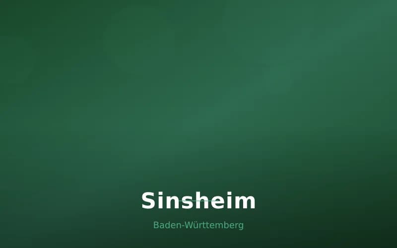 Sinsheim – Stadtansicht Baden-Württemberg