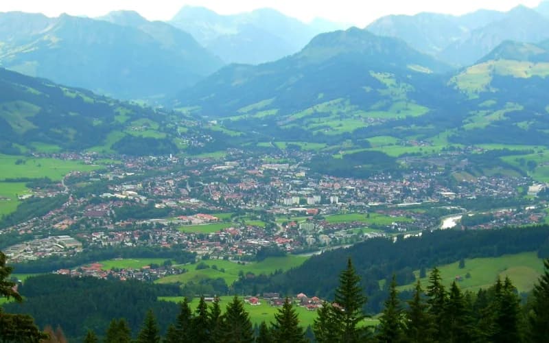 Sonthofen – Stadtansicht Bavaria
