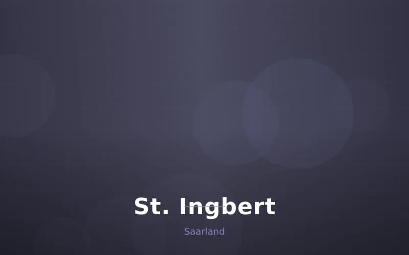 St. Ingbert – Stadtansicht Saarland