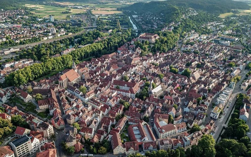 Tübingen – Stadtansicht Baden-Württemberg