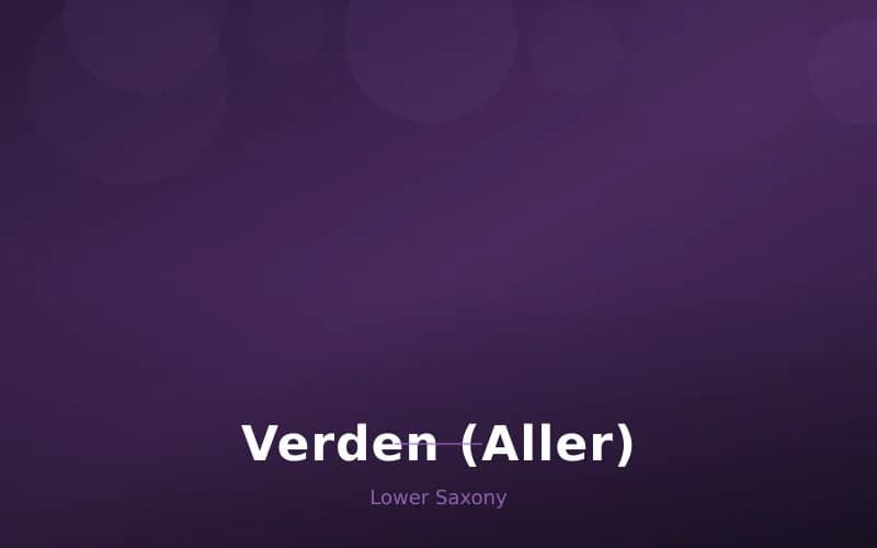 Verden (Aller) – Stadtansicht Lower Saxony