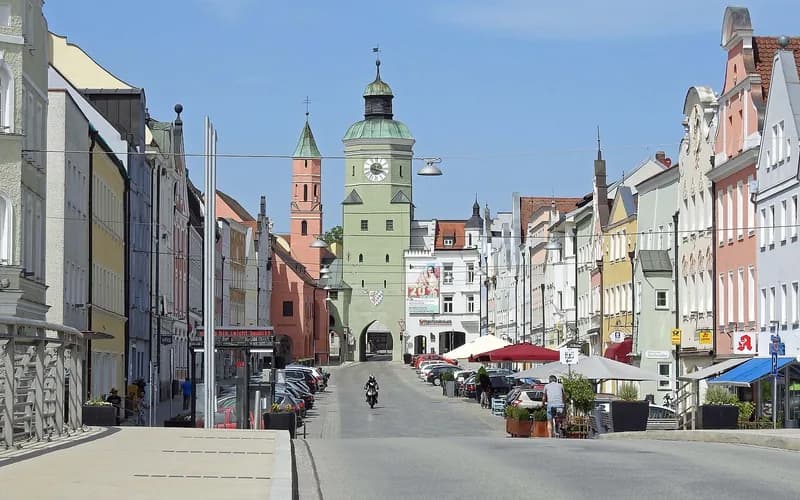 Vilsbiburg – Stadtansicht Bavaria