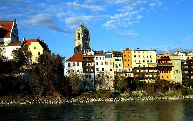 Wasserburg am Inn – Stadtansicht Bavaria