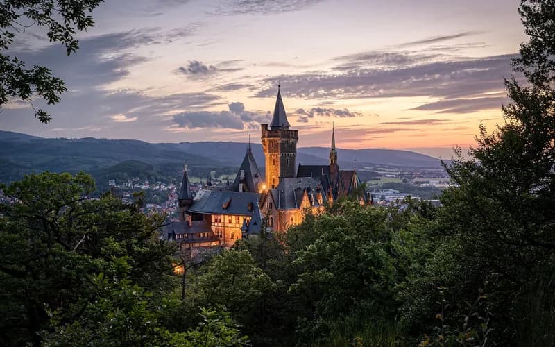 Wernigerode – Stadtansicht Saxony-Anhalt