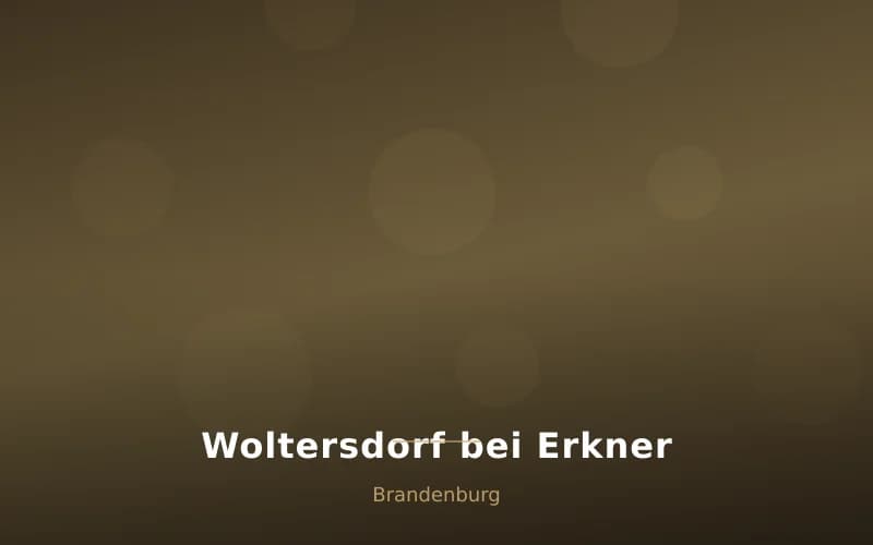 Woltersdorf bei Erkner – Stadtansicht Brandenburg