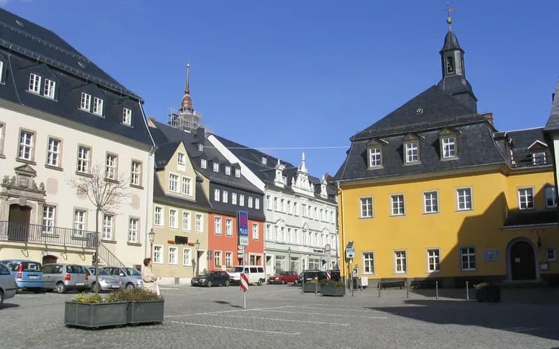 Zschopau – Stadtansicht Saxony