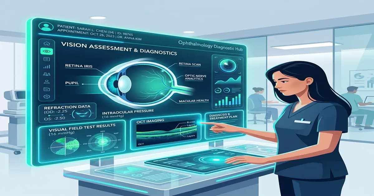 Moderne ophthalmologische Versorgung und Diagnostik in einem medizinischen Versorgungszentrum für Augenheilkunde