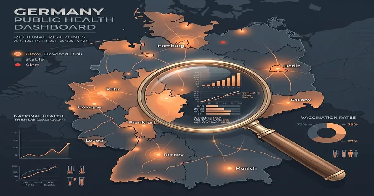 Bornavirus Risikokarte und offizielle Gesundheitsinformationen zur Risikoverteilung in Deutschland