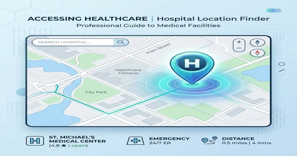 Kliniksuche in Deutschland über ein digitales Krankenhausverzeichnis