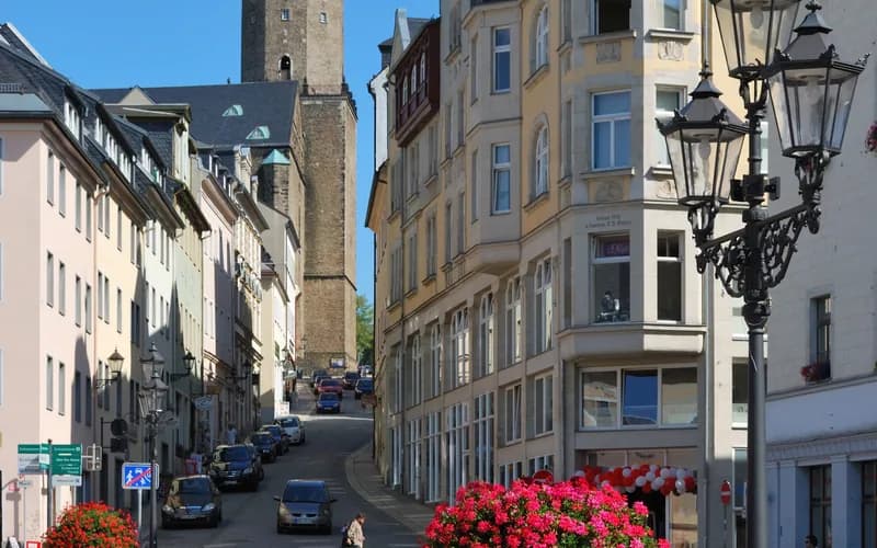 Annaberg-Buchholz – Stadtansicht Saxony