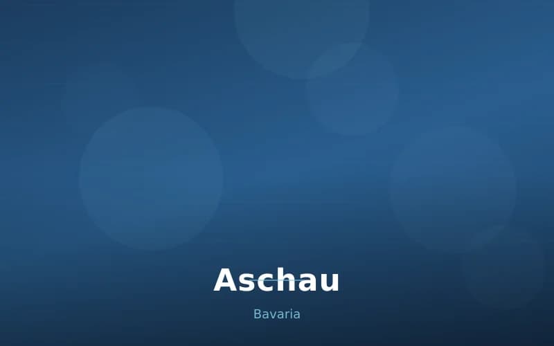 Aschau – Stadtansicht Bavaria