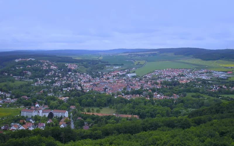 Bad Berka – Stadtansicht Thuringia
