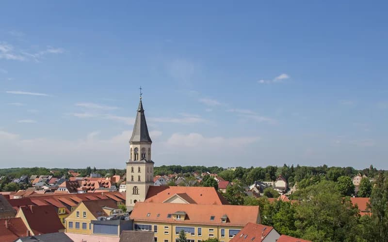 Bad Düben – Stadtansicht Saxony
