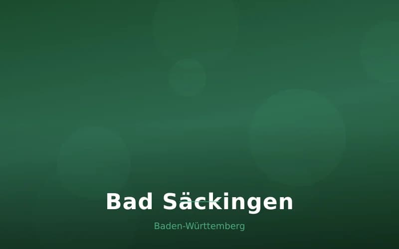 Bad Säckingen – Stadtansicht Baden-Württemberg