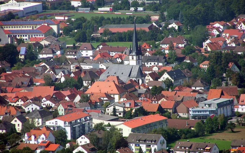Bad Staffelstein – Stadtansicht Bavaria
