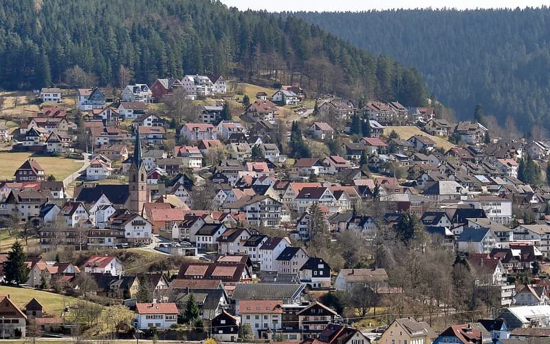 Baiersbronn – Stadtansicht Baden-Württemberg