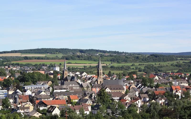 Birkenfeld, Nahe – Stadtansicht Rhineland-Palatinate