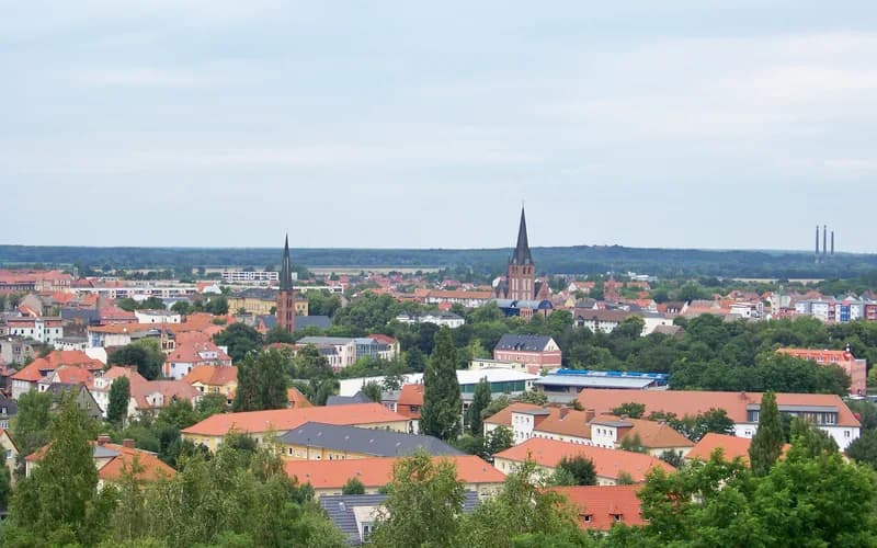 Bitterfeld – Stadtansicht Saxony-Anhalt