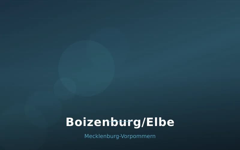 Boizenburg/Elbe – Stadtansicht Mecklenburg-Vorpommern