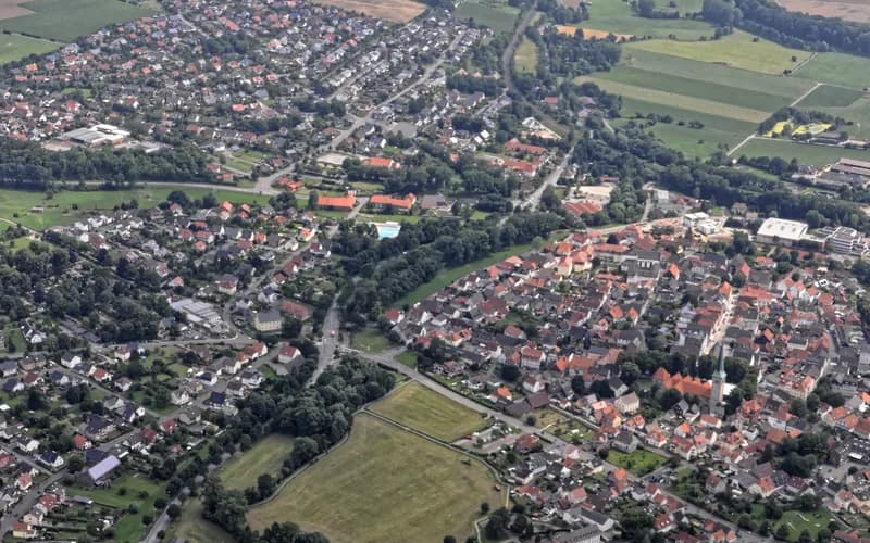 Brakel, Westfalen – Stadtansicht North Rhine-Westphalia