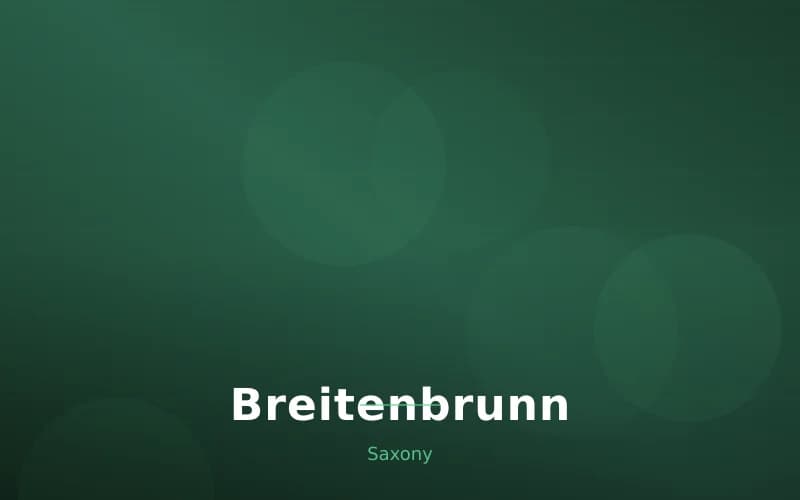 Breitenbrunn – Stadtansicht Saxony