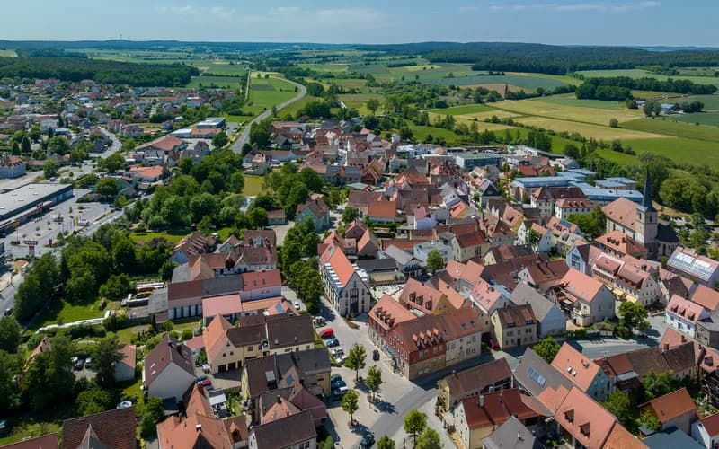 Burgebrach – Stadtansicht Bavaria