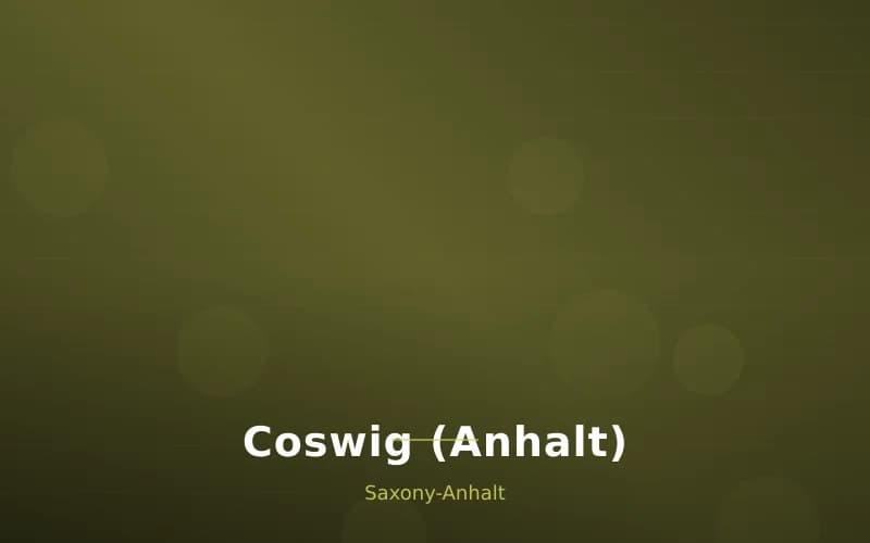 Coswig (Anhalt) – Stadtansicht Saxony-Anhalt