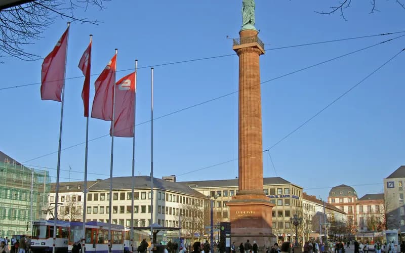 Darmstadt – Stadtansicht Hessen