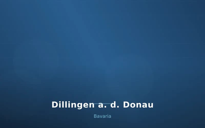 Dillingen a. d. Donau – Stadtansicht Bavaria