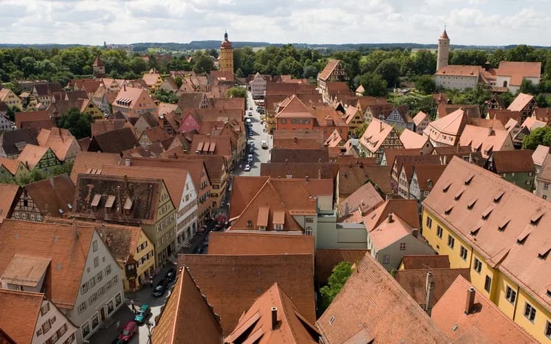 Dinkelsbühl – Stadtansicht Bavaria