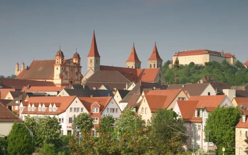 Ellwangen – Stadtansicht Baden-Württemberg