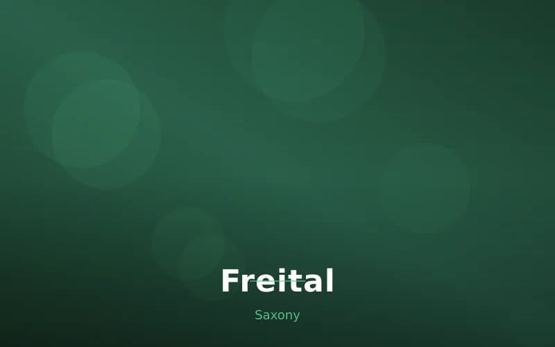 Freital – Stadtansicht Saxony
